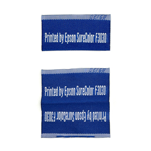 Étiquettes tissées personnalisées pour vêtements. Étiquettes en tissu personnalisées pour les produits DIY d'entreprise, idéales pour ajouter un logo aux articles en tissu - Product Image 1