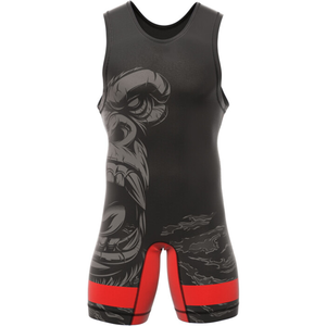 Custom Wrestling Singlet High-<b>Compression</b> Polyester Spandex Wholesale Manufacturer Direct Bulk Supply Price - Product Image 3