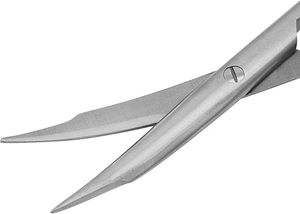 Ciseaux de tenotomie Steven de qualité supérieure, droits, fins, tranchants, outil de coupe de précision pour la microchirurgie ophtalmique, réutilisables, approuvés ISO - Product Image 3