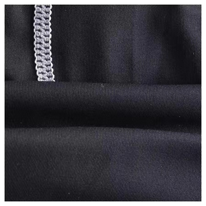 Men's Black Geometric <b>Compression</b> Set <b>Short</b> Sleeve Crew Neck Quick Dry Spandex Polyester Full Length Pants All Seasons - Product Image 5
