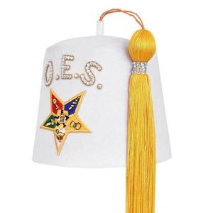 Gorra Fez Shriners con Nombre y Logotipo Personalizados, Adornada con Pedrería, Bordada a Mano, Masónica, 100% Lana, Transpirable, para Uso Diario al Aire Libre - Product Image 5