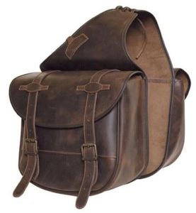 Bolsa de Cuero para Sillín de Caballo Estilo Western, para Motocicleta, Hecha a Mano, Tallada a Mano, 100% Cuero de Búfalo, Color y Logotipo Personalizables - Product Image 4