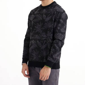 เสื้อสเวตเชิ้ตแขนยาว คอกลม ระบายอากาศได้ดี สำหรับผู้ชาย ทรงโอเวอร์ไซส์ ผลิตจากผ้าฝ้าย ขายส่ง เสื้อสเวตเชิ้ตผู้ชายแบบพื้นฐาน - Product Image 2