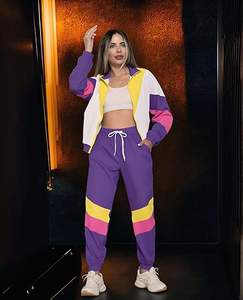 Conjunto Deportivo Oversize Estilo Streetwear para Mujer, Traje Retro Hip Hop, Chaqueta Cortavientos para Parejas - Product Image 5