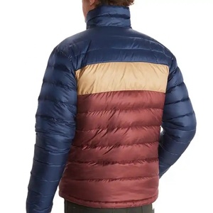 เสื้อแจ็กเก็ตทรงพองสำหรับผู้ชายเสื้อโค้ทผ้าบับเบิ้ลหนาไซส์ใหญ่พิเศษให้ความอบอุ่นเสื้อโค้ทผ้าใบแนวสตรีทแบบมีไฟติดโลโก้ออกแบบได้ตามต้องการ - Product Image 2