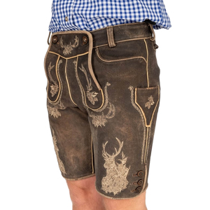 Lederhosen Bávaros para Hombre al Por Mayor, los Más Vendidos, Talla Personalizada, Precio Económico, Lederhosen Bávaros Cortos - Product Image 5