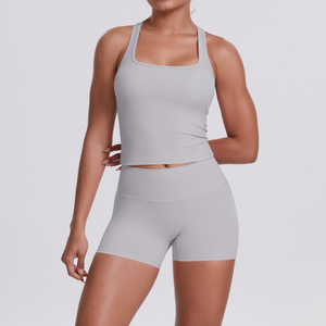 Ensemble de yoga pour femmes de qualité supérieure, soutien-gorge de sport sans couture et leggings, vêtements de fitness pour l'entraînement - Product Image 2