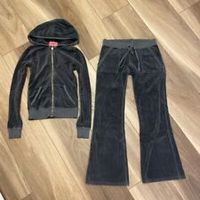 Y2K velours trainingspak heren dames zip hoodie jogger set aangepaste logo