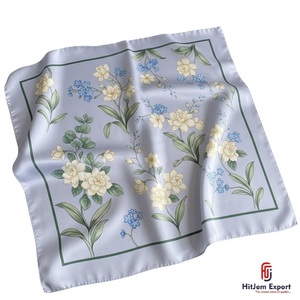 Écharpe bandana personnalisée en tissu de qualité supérieure, étiquette blanche, fabricant OEM ODM, produits textiles personnalisés de Zanzibar, approvisionnement en gros - Product Image 6