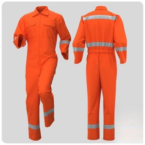 Ensemble de vêtements de travail pour hommes, printemps automne, vêtements réfléchissants, résistants à l'usure, résistants à la saleté, combinaison pour mécanicien soudeur - Product Image 2