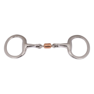 Veterinary Grade Stainless Steel Eggbutt Snaffle <b>Roller</b> Mouth Equine Bit Horse Training Gear Reusable Riding Tack Durable Tool - Product Image 1