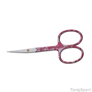 Tijeras para Cutículas Curvas de Acero Inoxidable, Rectas y Afiladas, Personalizadas, Cómodas para Mano Derecha, Profesionales - Product Image 4