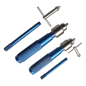 2 pièces de perceuses manuelles orthopédiques avec mandrin et clé, 16 cm, instruments chirurgicaux pour la chirurgie orthopédique et vétérinaire - Product Image 2