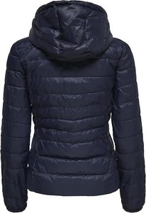 Women's Lightweight <b>Packable</b> Hooded Winter Quilted Puffer <b>Jacket</b> with Detachable Sleeves & Hat Water Resistant Polyester/Cotton - Product Image 2