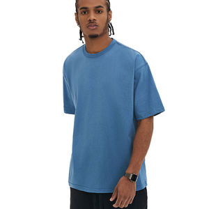 High Quality Breathable Plus Size Oversized <b>Drop</b> Shoulder Jersey T-Shirt Heavy Cotton Streetwear OEM Bangladesh - Product Image 1
