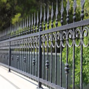 Valla de Hierro Forjado de Lujo, Paneles Decorativos de Hierro, Cercas Metálicas Personalizadas para Casas, Propiedades, Patios y Jardines - Product Image 6