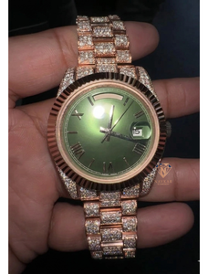 Best Selling Exclusive Moissanite Diamond Watch High End Jewelry <b>Wristwatch</b> for Luxury Buyers Available At Best Price - Product Image 5