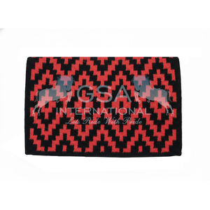 Couvertures de selle western surdimensionnées 100% laine de Nouvelle-Zélande 34X42, personnalisables, pour l'équitation sportive et les compétitions. - Product Image 5