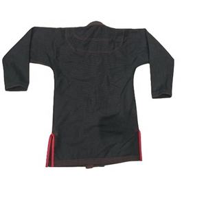 Ligero poliéster algodón Jiu Jitsu brasileño BJJ Gi uniforme logotipo personalizado impreso artes marciales desgaste posición frontal - Product Image 1