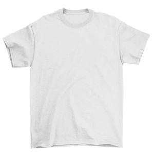Camiseta de Hombre de Alta Calidad, 200g, Poliéster/Algodón, Gruesa, con Logotipo Personalizado Impreso, Diseño en Blanco, Corte Holgado, Impresión por Serigrafía - Product Image 6