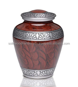 Urnas de cremación decorativas hechas a mano para adultos para cenizas Urnas funerarias para hombres y mujeres a bajo precio - Product Image 1