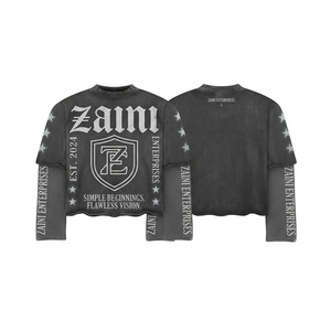 Chemise formelle à manches courtes en jersey de coton/élasthanne de qualité supérieure, col rond, écologique, anti-rétrécissement, anti-plis, respirante pour homme - Product Image 1