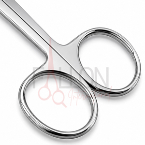 Premium Stainless Steel Gold Handle Nail <b>Cuticle</b> <b>Scissors</b> Precision <b>Scissors</b> for Nails - Product Image 3