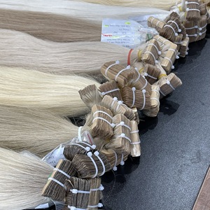 ขายส่งราคาดีที่สุด ผมแท้เวียดนาม 100% แบบเรมี่ ต่อผมตรงธรรมชาติ สีตามสั่ง ต่อผมแบบเทป  รักษาชั้นหนังกำพร้าผม - Product Image 1
