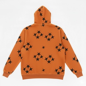 เสื้อฮู้ดดี้ผู้ชายสไตล์อเมริกันทรงปกติ ผ้าฝ้าย 100% พิมพ์ลายโลโก้ด้านหน้า ใส่สบาย แห้งเร็ว ทรงโอเวอร์ไซส์ ซักแล้ว สำหรับฤดูใบไม้ร่วงและฤดูหนาว - Product Image 2