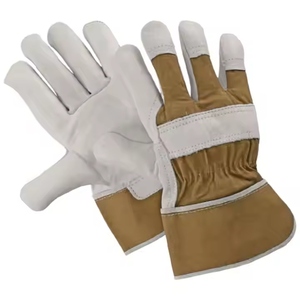 Guantes de Seguridad de Cuero de Cabra de Alta Calidad y Resistentes para Trabajo Industrial, Construcción, Hogar, Jardinería y Protección de Manos - Product Image 2
