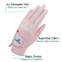 Guantes de golf de piel de oveja al por mayor, los más vendidos, precio económico, duraderos y ligeros, para venta en línea
