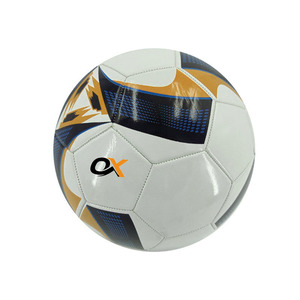 Nouveau ballon de football professionnel cousu à la machine - Couleur et logo personnalisables, haute qualité, durable pour l'entraînement en intérieur/extérieur - Product Image 1
