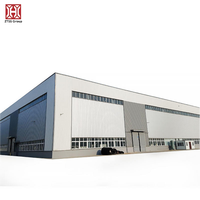 Structure métallique industrielle à grande portée, conçue en 3D par ZTSS, en acier Q355B, pour atelier