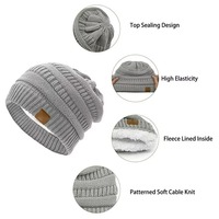 Gorro de Punto Personalizado Unisex |   Gorro de Invierno 100% Acrílico |   Tela común |   Marca Privada |   Precio Directo de Fábrica