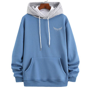 Hoodies surdimensionnés confortables en stock, respirants, nouveau style, en coton mélangé, sur mesure. - Product Image 1