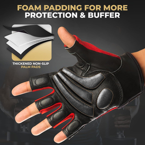 Cheap Price Best <b>Material</b> Half Finger Cycling Gloves Top Quality Custom Logo High Manufacturer Cycling Gloves - Product Image 3