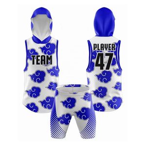 Uniforme de fútbol personalizado de alta calidad con bandera 7v7, poliéster de secado rápido con camisas sin mangas por sublimación, conjuntos de estilo de verano - Product Image 2