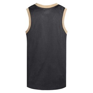 Débardeur sans manches noir pour homme, col rond, couleur unie, respirant, tricoté, sportif, décontracté, pour l'entraînement - Product Image 2