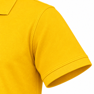 Polo jaune pour homme iota-phi-theta, broderie du logo de la fraternité, manches courtes, col classique, trois boutons, décontracté, style grec - Product Image 5