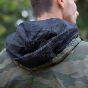 Veste coupe-vent camouflage streetwear, vente en gros, grandes tailles - Product Image 5