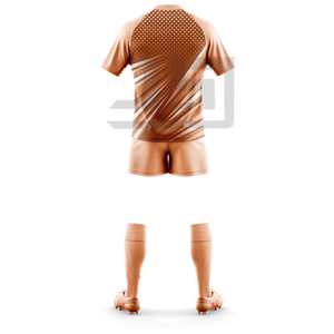 Maillot de football américain de haute qualité JAMEZ SPORTS avec broderie 3D personnalisée du nom de l'équipe, col en V, manches courtes, écologique, 100% coton - Product Image 6