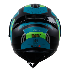 Casco de moto ROC HELMET R04 fabricado en Vietnam, certificado DOT, visera dual, ABS, abatible, unisex - Product Image 4