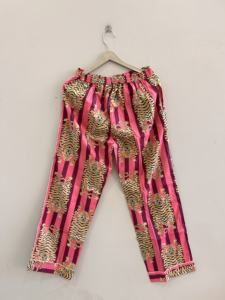 Conjunto de Camiseta de Pijama de Algodón para Mujer, Estampado Animal, Ropa de Dormir, Conjunto de Pijama de Algodón Suave de Alta Calidad - Product Image 5