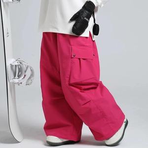 Pantalons de ski imperméables pour hommes, pantalons de snowboard, pantalons de sport d'hiver en plein air, pantalons de neige isolés, coupe-vent, thermiques - Product Image 3