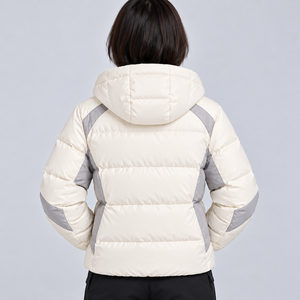 Chaqueta Acolchada para Mujer ZAHWAY, con Capucha, Cierre Completo, Abrigo de Invierno, Relleno Grueso de Poliéster, Color Sólido, Ropa Exterior Informal - Product Image 5