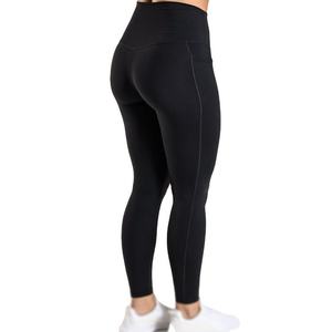 Leggings de fitness pour femmes à taille haute élastique, extensibles dans quatre directions, en Spandex/Nylon, amincissants, pour la gym, l'entraînement et le yoga, avec poche - Product Image 6