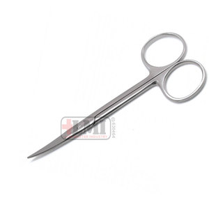 กรรไกรตัดม่านตาแบบมืออาชีพ สแตนเลสคุณภาพสูง ใช้ซ้ำได้ โค้ง 11.5 ซม. - Product Image 6