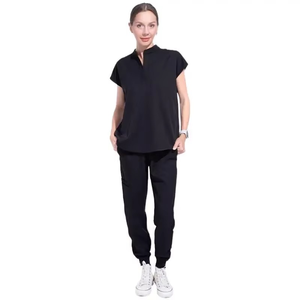 Professional Healthcare Uniform Set Custom Logo Medical Scrubs Workwear Clinical Apparel - Product Image 2