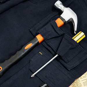 Pantalons de haute qualité pour travailleurs, logo personnalisé OEM, multi-poches, vêtements de travail pour la construction, les travaux en extérieur, les travaux utilitaires et l'usage quotidien - Product Image 6