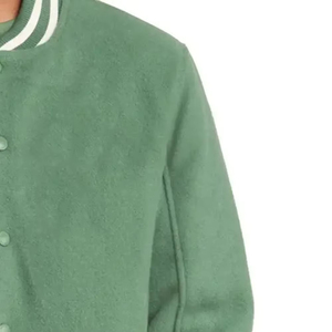 Blouson universitaire personnalisé en laine mélangée pour homme, style streetwear, vêtement de mode, fabricant - Product Image 2